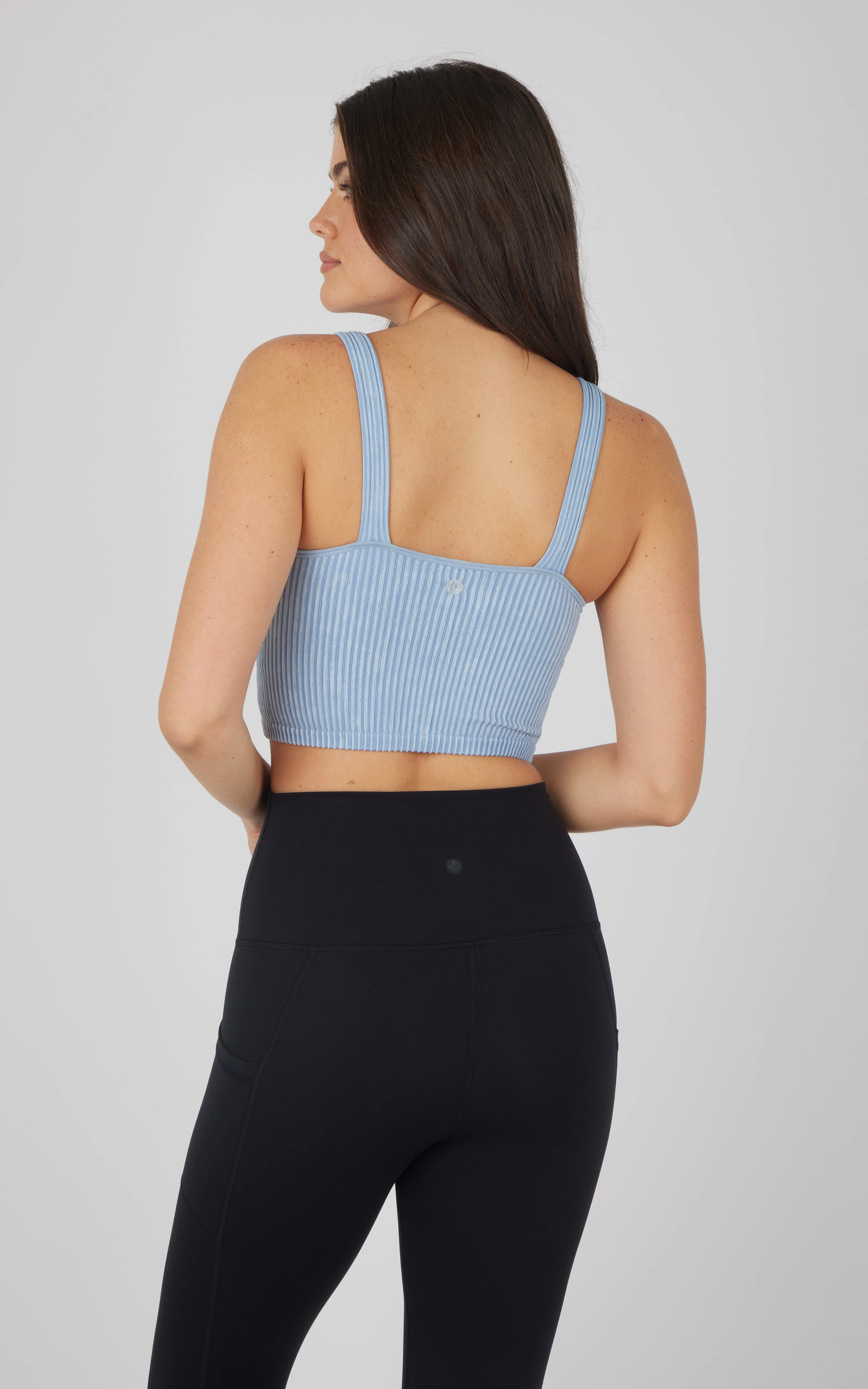 2 PK Stone Wash V-Neck Tank