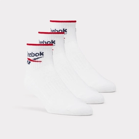 3-Pack Sports Essentials Ankle Socks White
