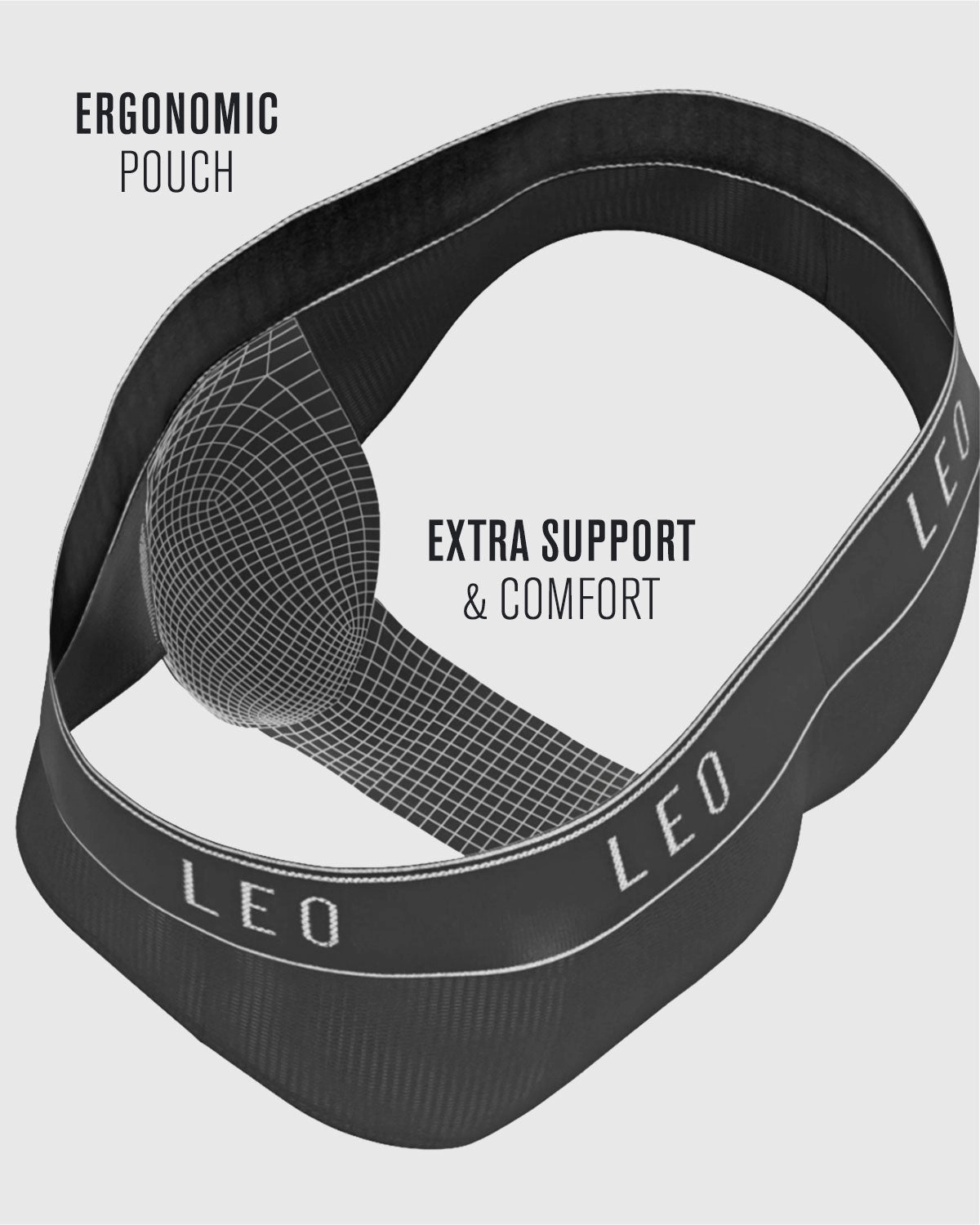 3-Pack Ultra-Light Brief with Ergonomic Pouch