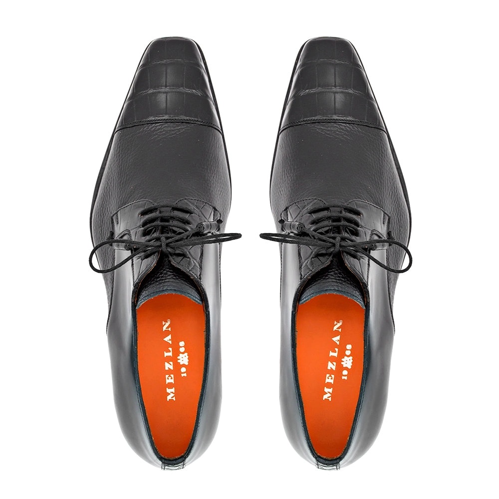 Alligator/Calf Lace Up
