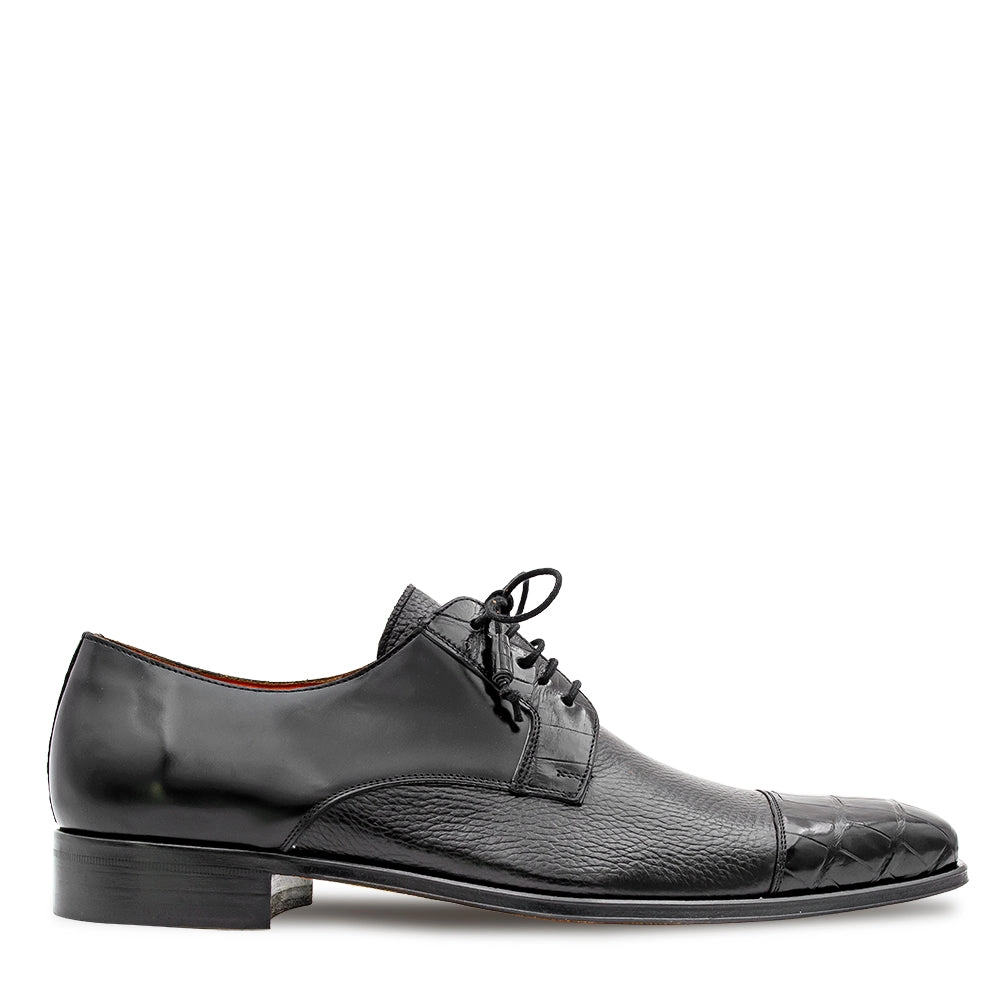Alligator/Calf Lace Up