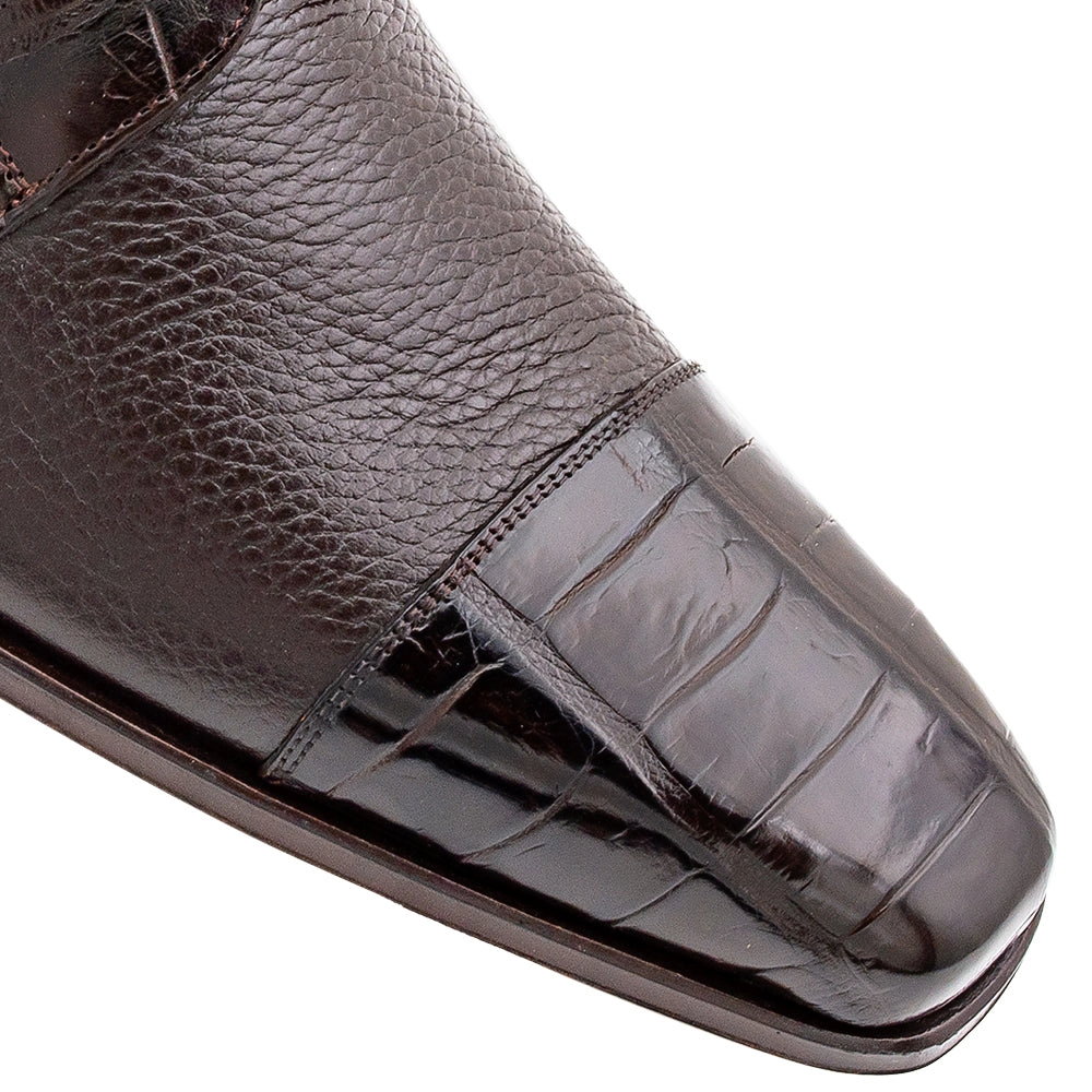Alligator/Calf Lace Up