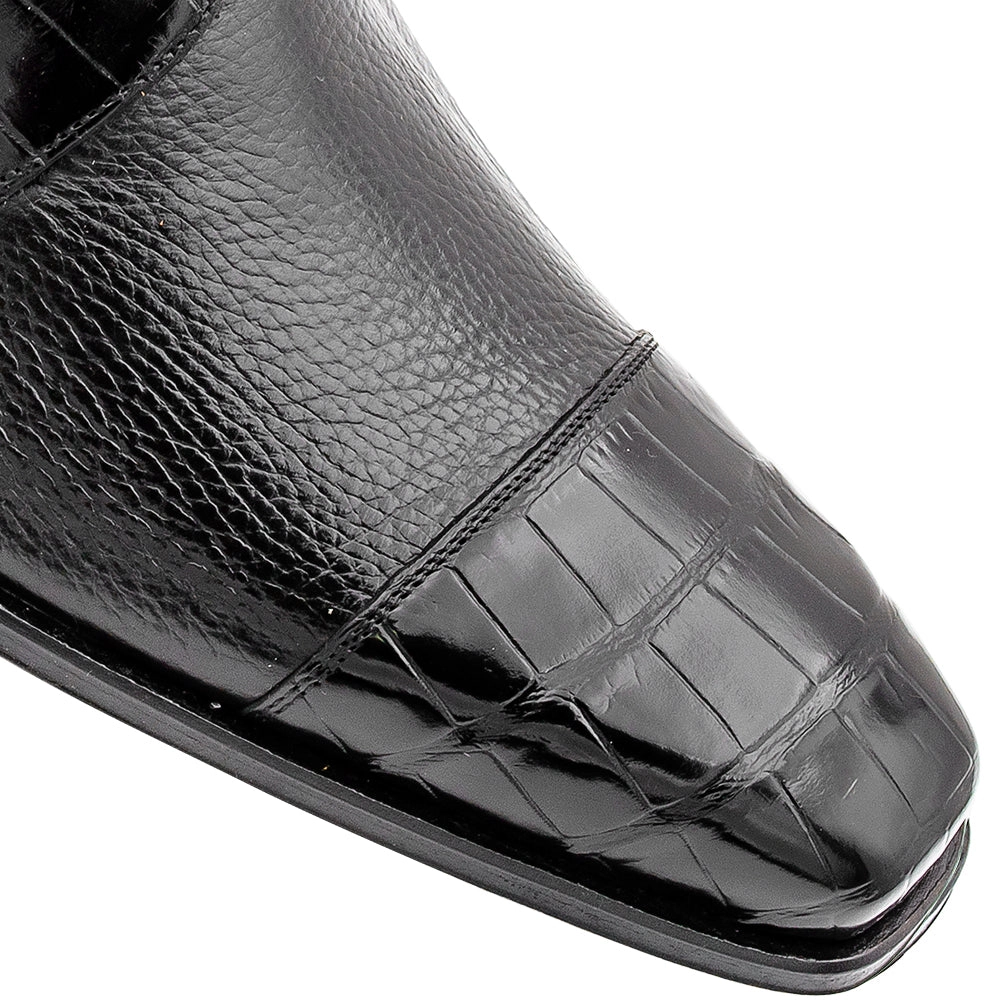 Alligator/Calf Lace Up