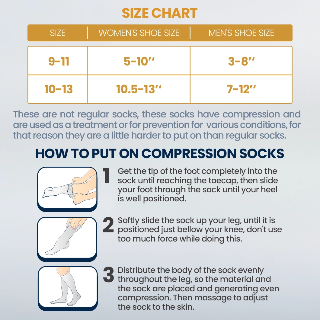 Be Shapy | Sports Calf Compression Sleeve Socks | Medias de Compresión