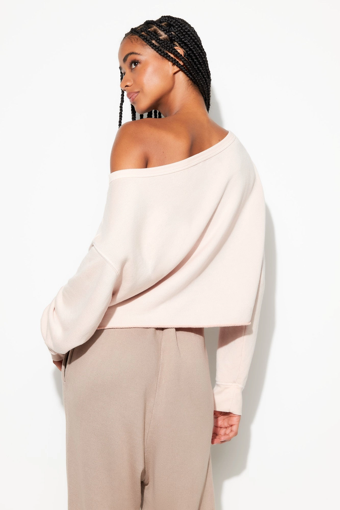 Bella Off Shoulder Sweatshirt