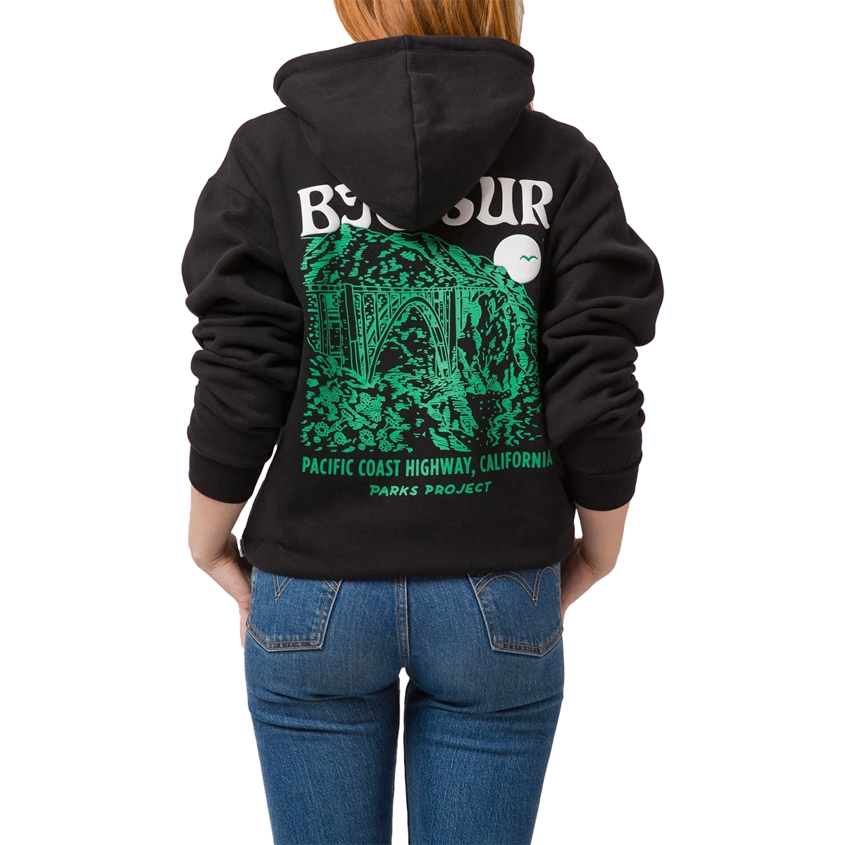 Big Sur Puff Print Bridges Hoodie