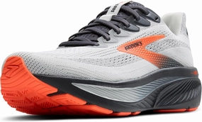 Brooks Ghost 17 (Oyster Mushroom/Orange/Ebony) - Men's
