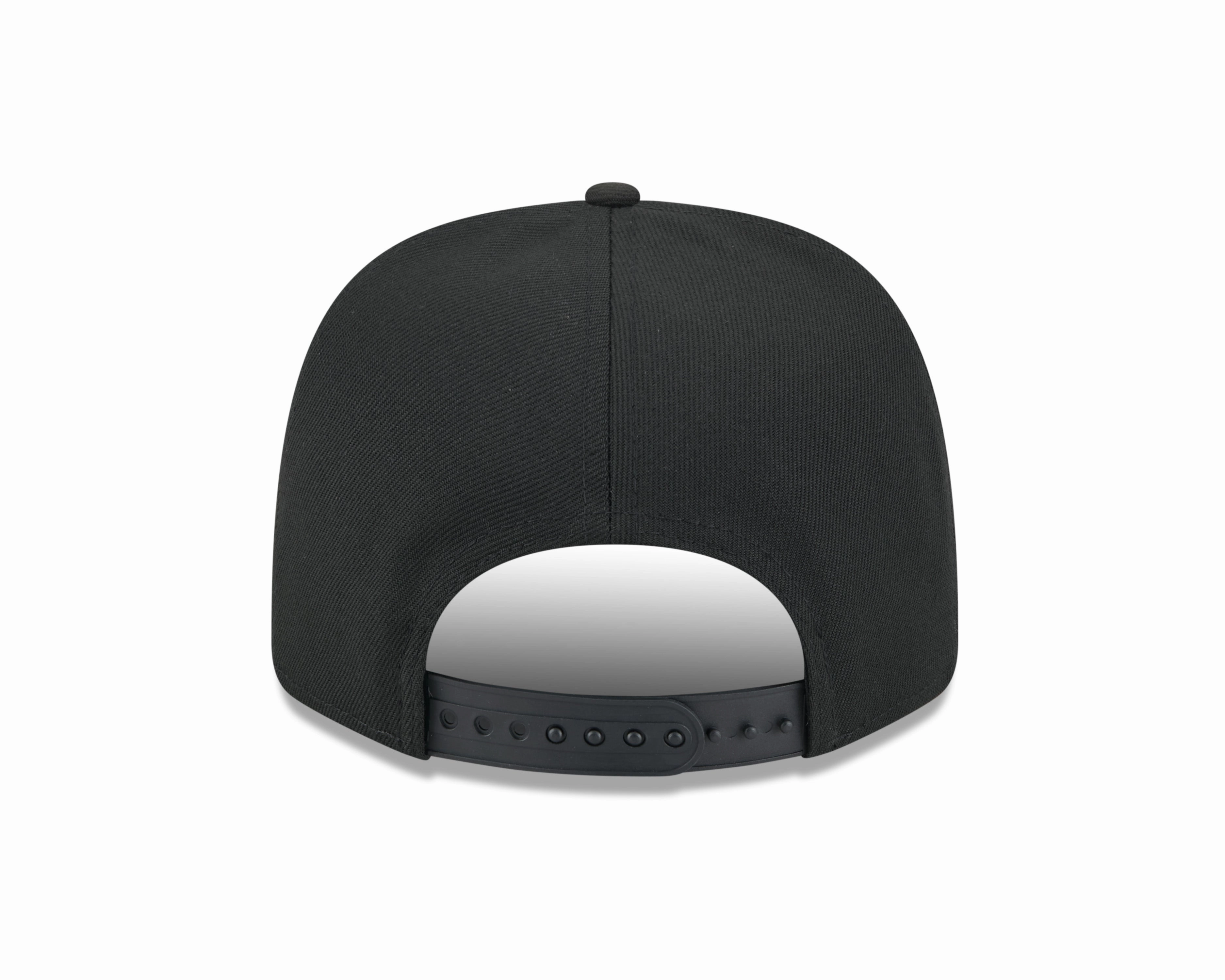 Chicago Bulls New Era Black Multi Rope 9SEVENTY Stretch Snap Adjustable Hat