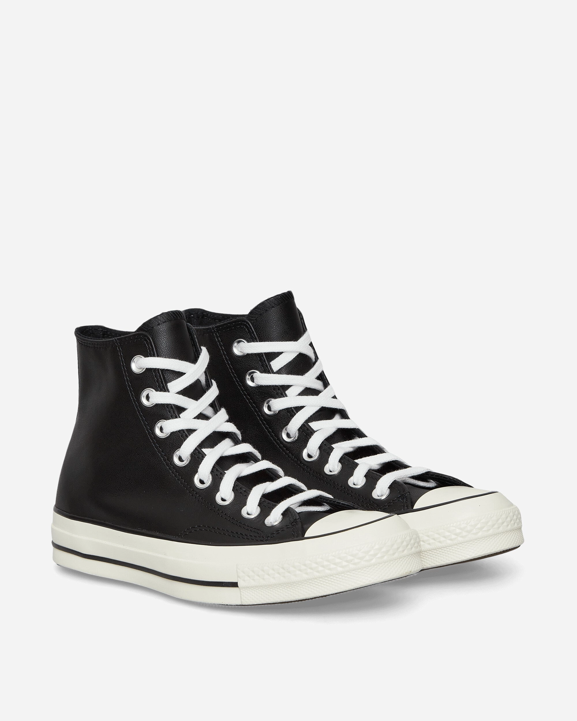 Chuck 70 Hi Leather Sneakers Black
