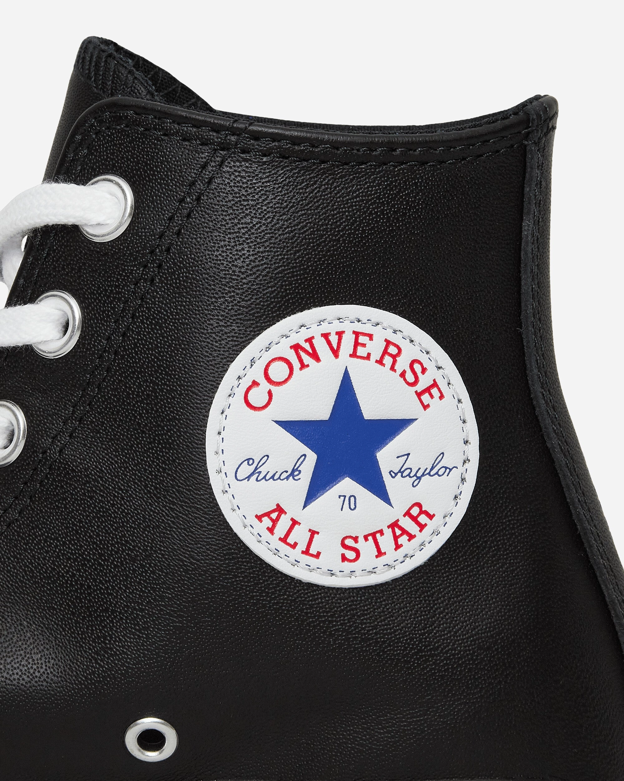 Chuck 70 Hi Leather Sneakers Black