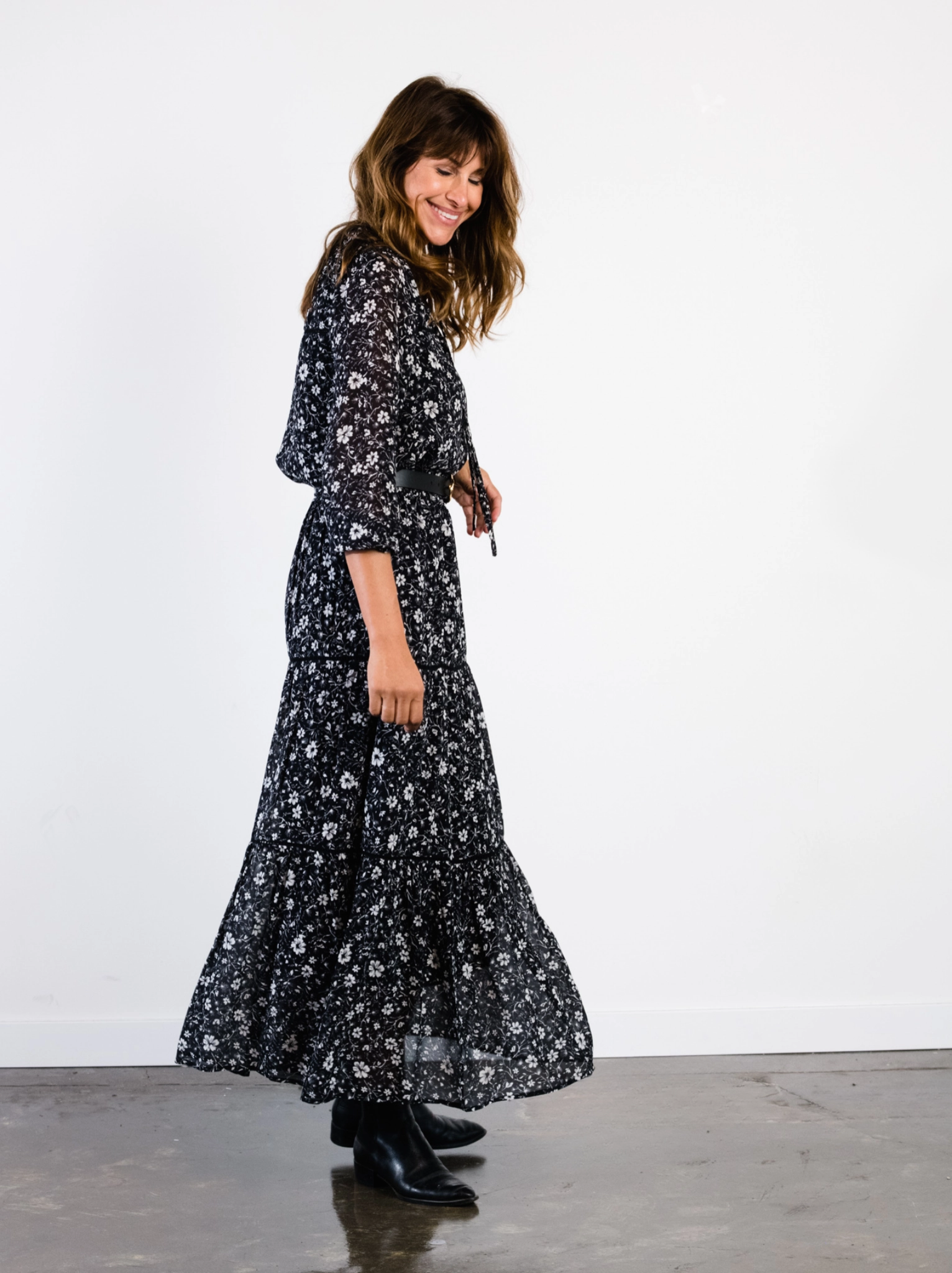 Erin Tiered Maxi Skirt