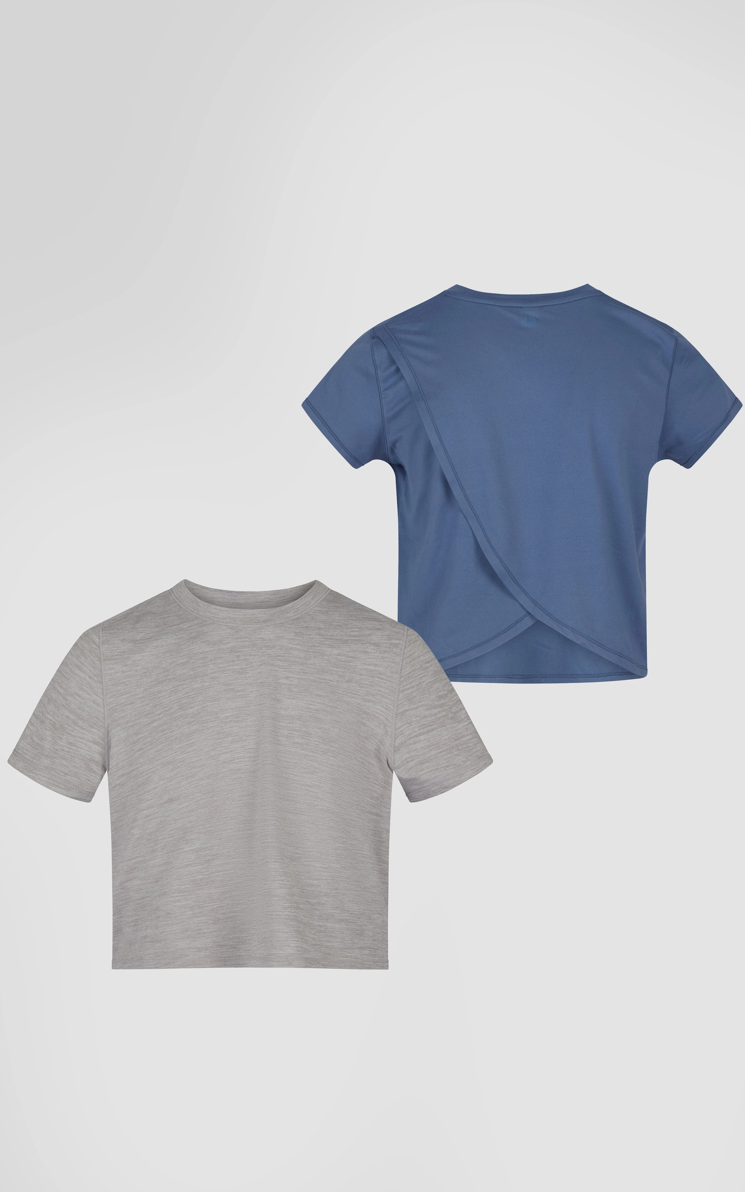 Girls 2 PK Tulip Back and Super Soft Tee
