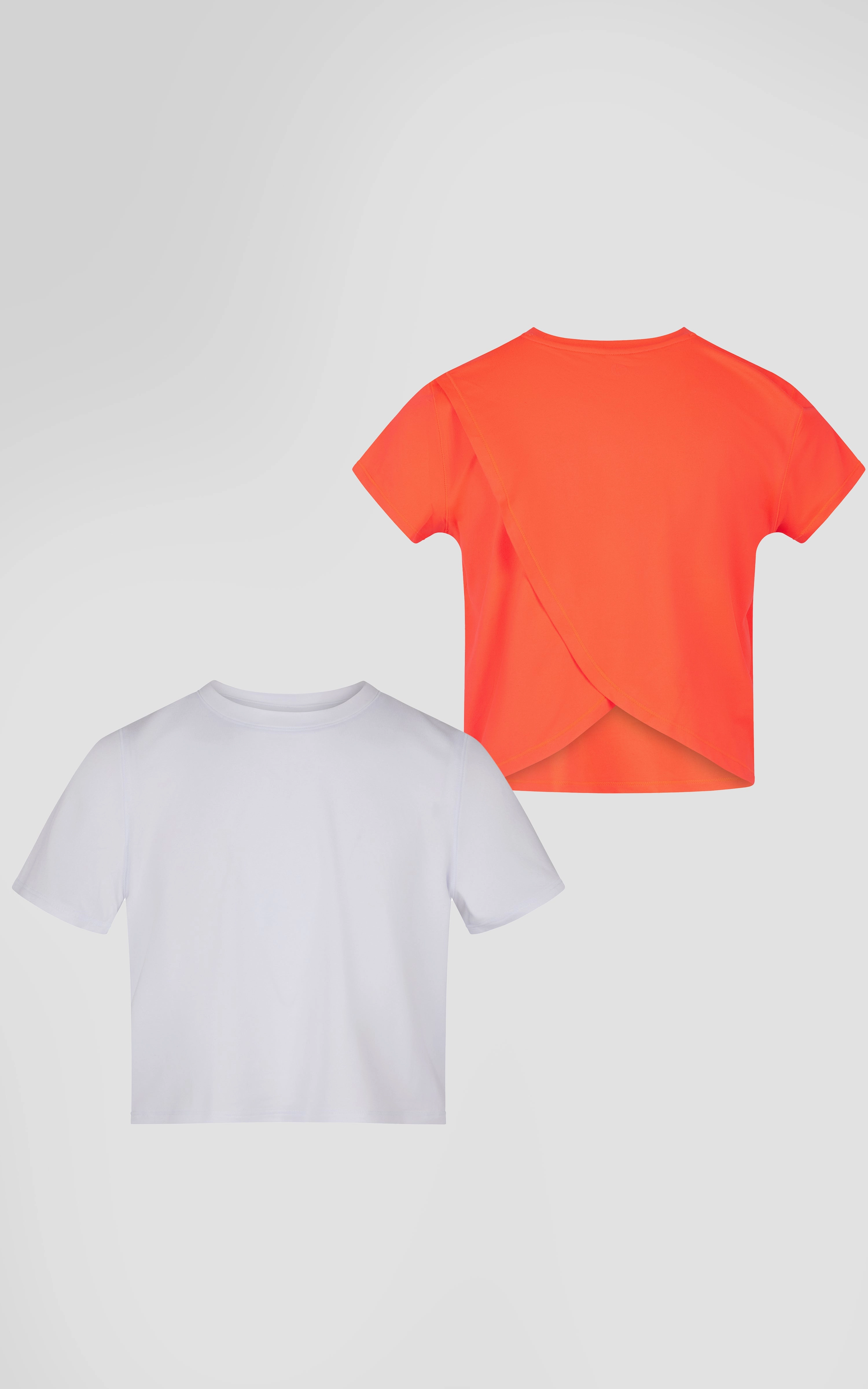 Girls 2 PK Tulip Back and Super Soft Tee