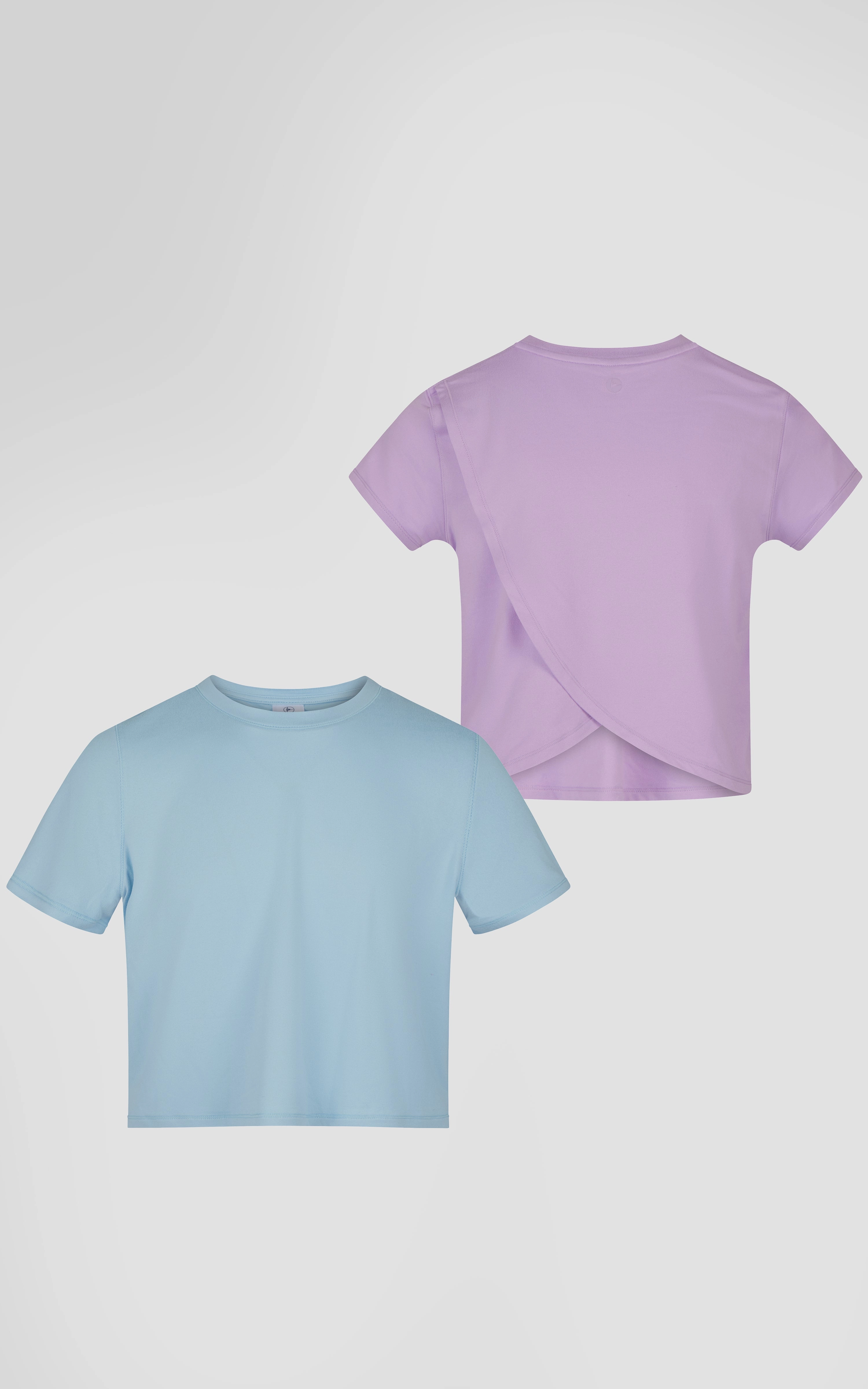 Girls 2 PK Tulip Back and Super Soft Tee