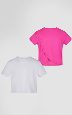 Girls 2 PK Tulip Back and Super Soft Tee