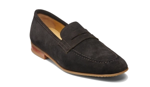 Holby - Dark Brown Suede