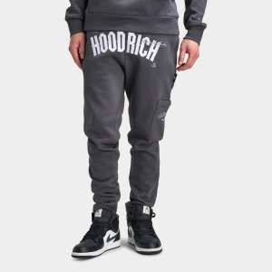 Hoodrich Heat V3 Open Hem Joggers Asphalt / White - Monument