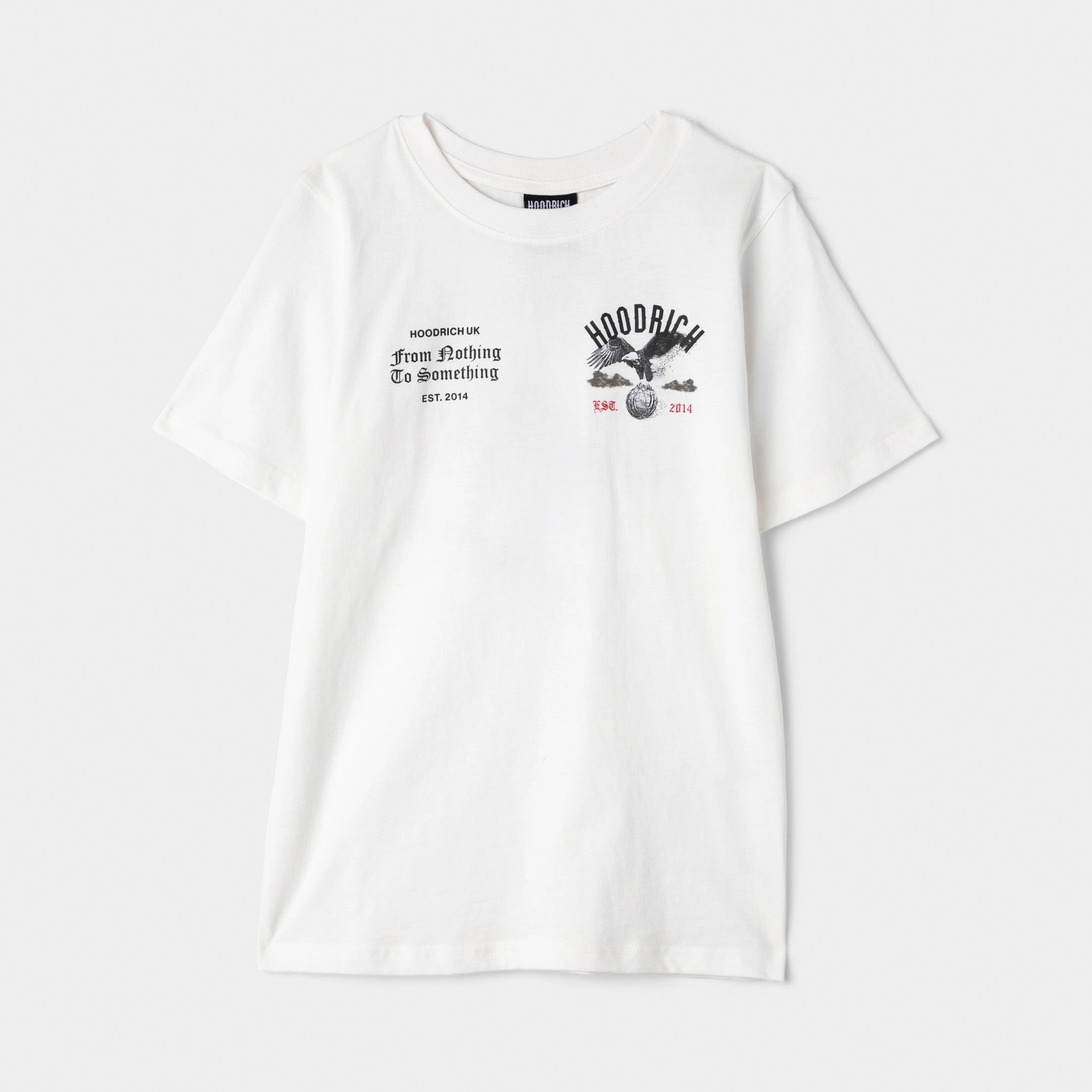 Hoodrich Juniors' Flight Tee White / Black - Lychee