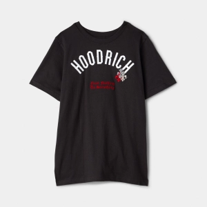 Hoodrich Juniors' Shadow Graphic Tee Asphalt / White - Lychee