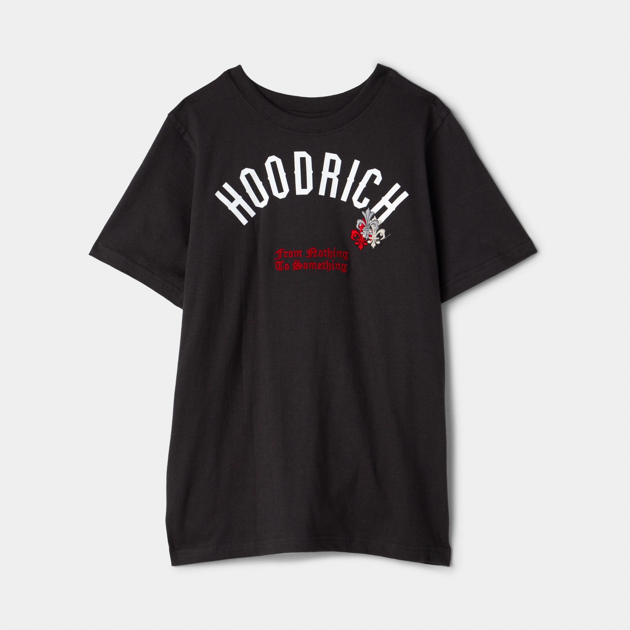 Hoodrich Juniors' Shadow Graphic Tee Asphalt / White - Lychee
