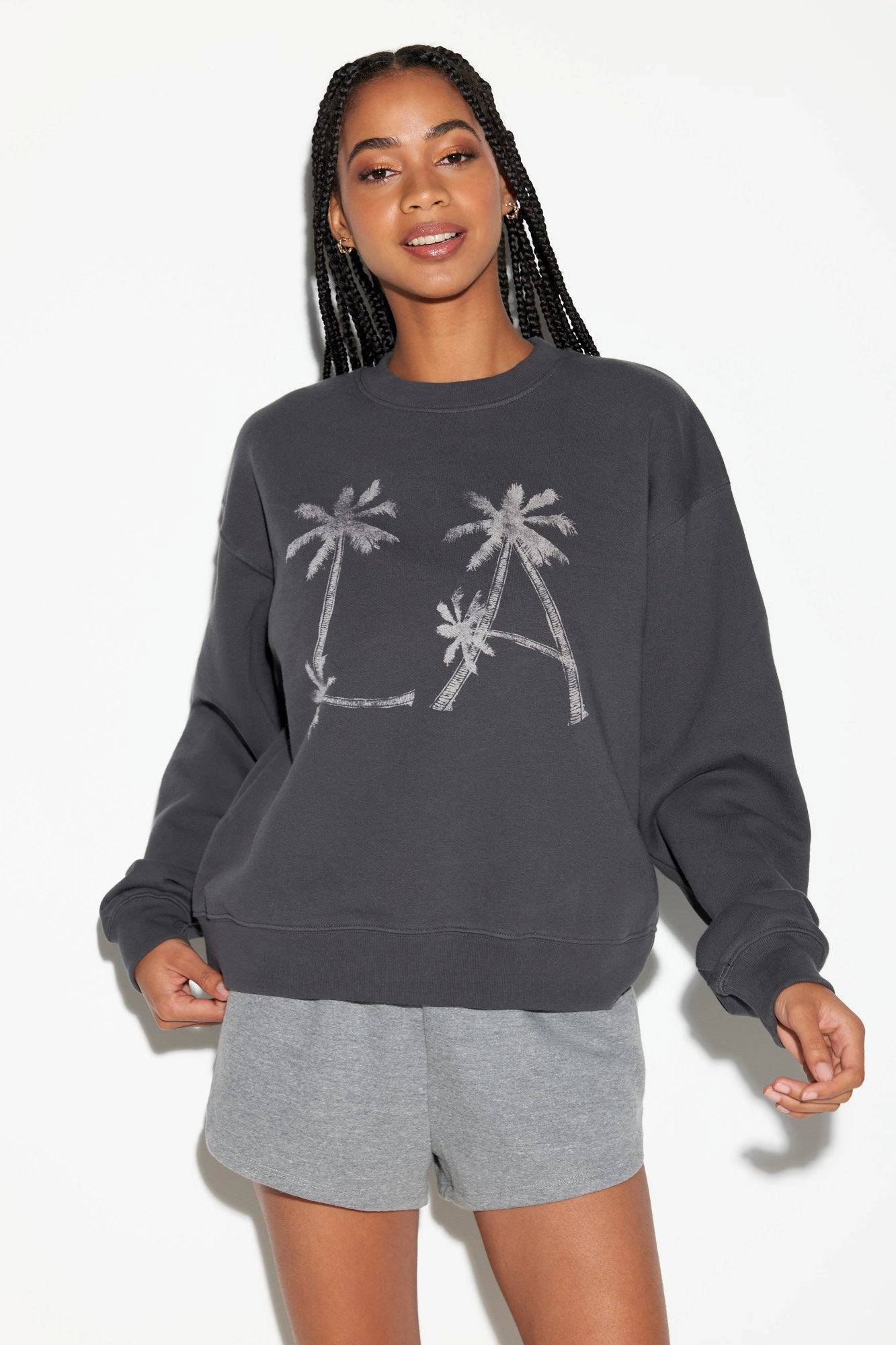 LA La Brea Crew Sweatshirt