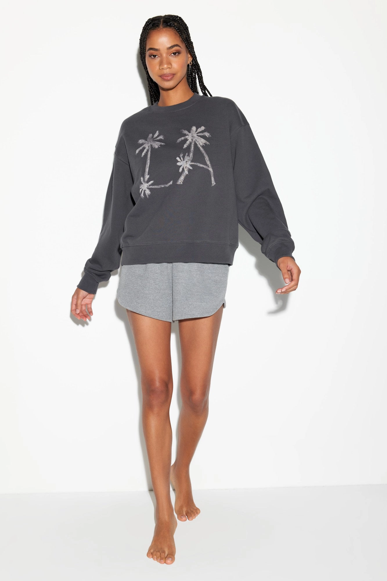 LA La Brea Crew Sweatshirt