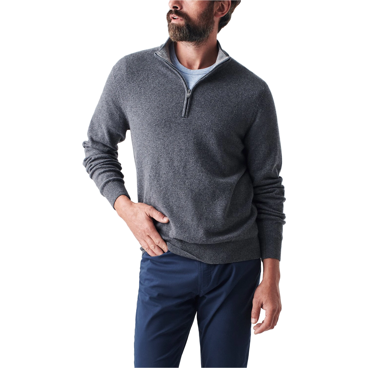 Men's Jackson 1/4 Zip Sweater