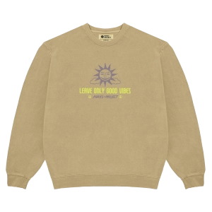 Men's Leave Only Good Vibes Crew Sweatshirt