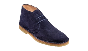 Monty - Navy Suede