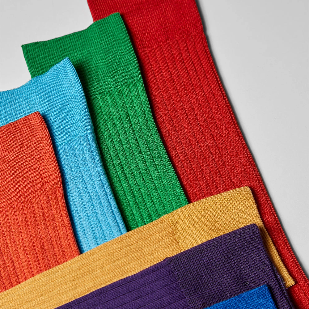 MZ62-FASH Fashion Colors Sock Seven Pack