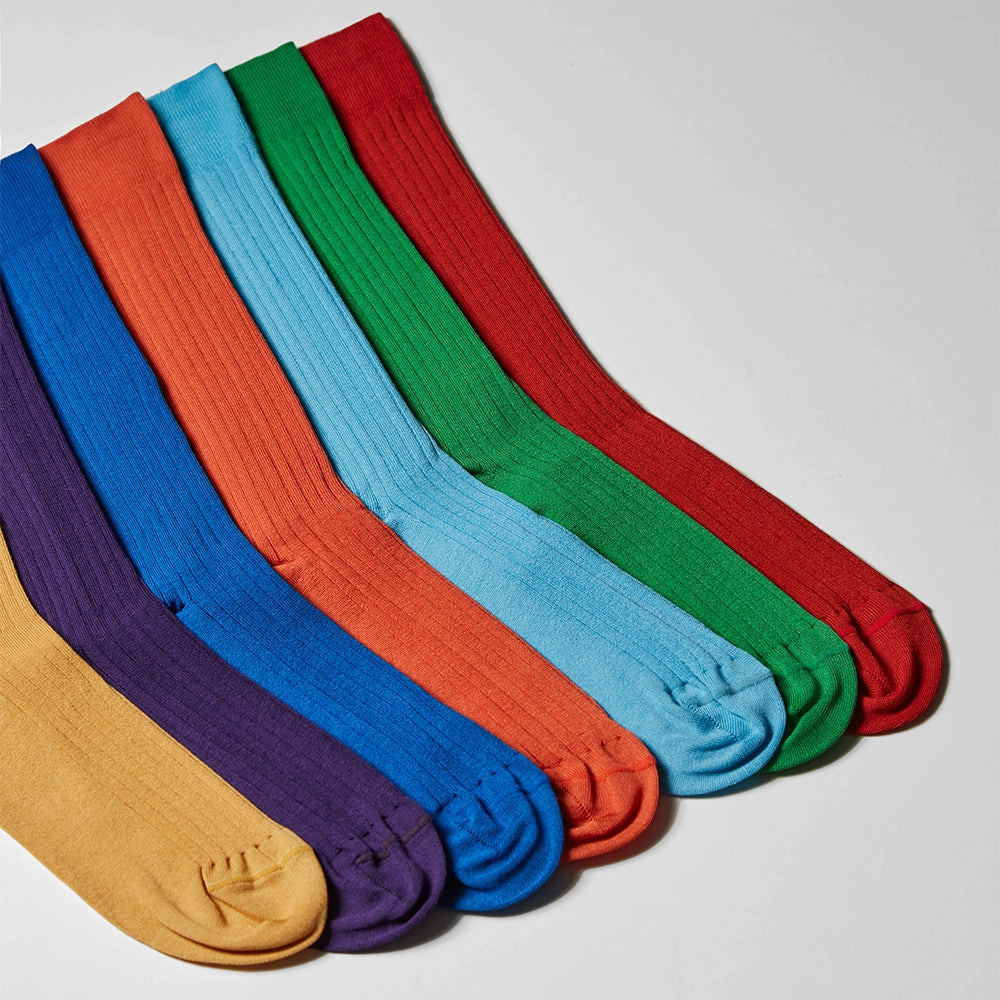 MZ62-FASH Fashion Colors Sock Seven Pack