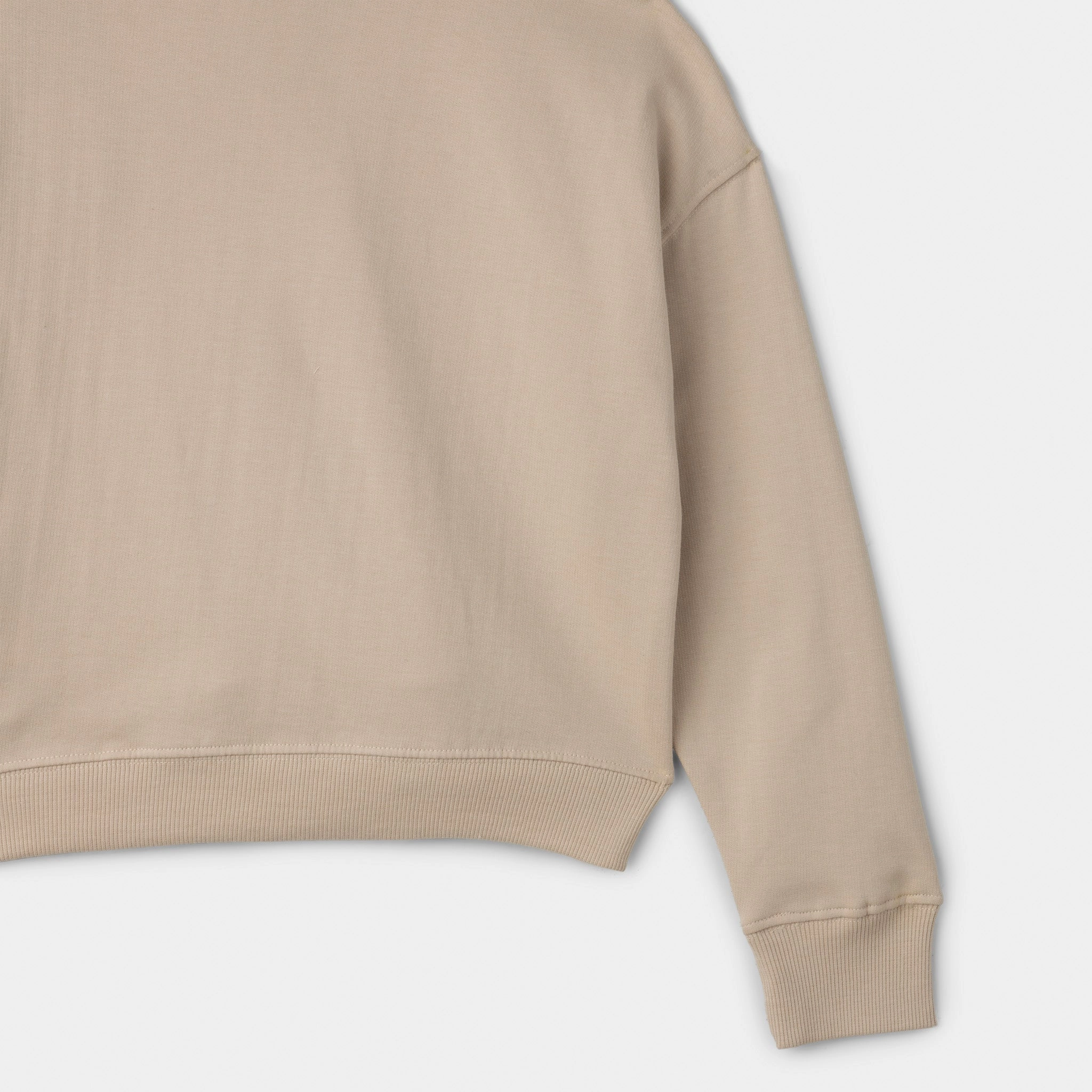 New Balance Junior Girls' Graphic Pullover Crewneck / Stoneware