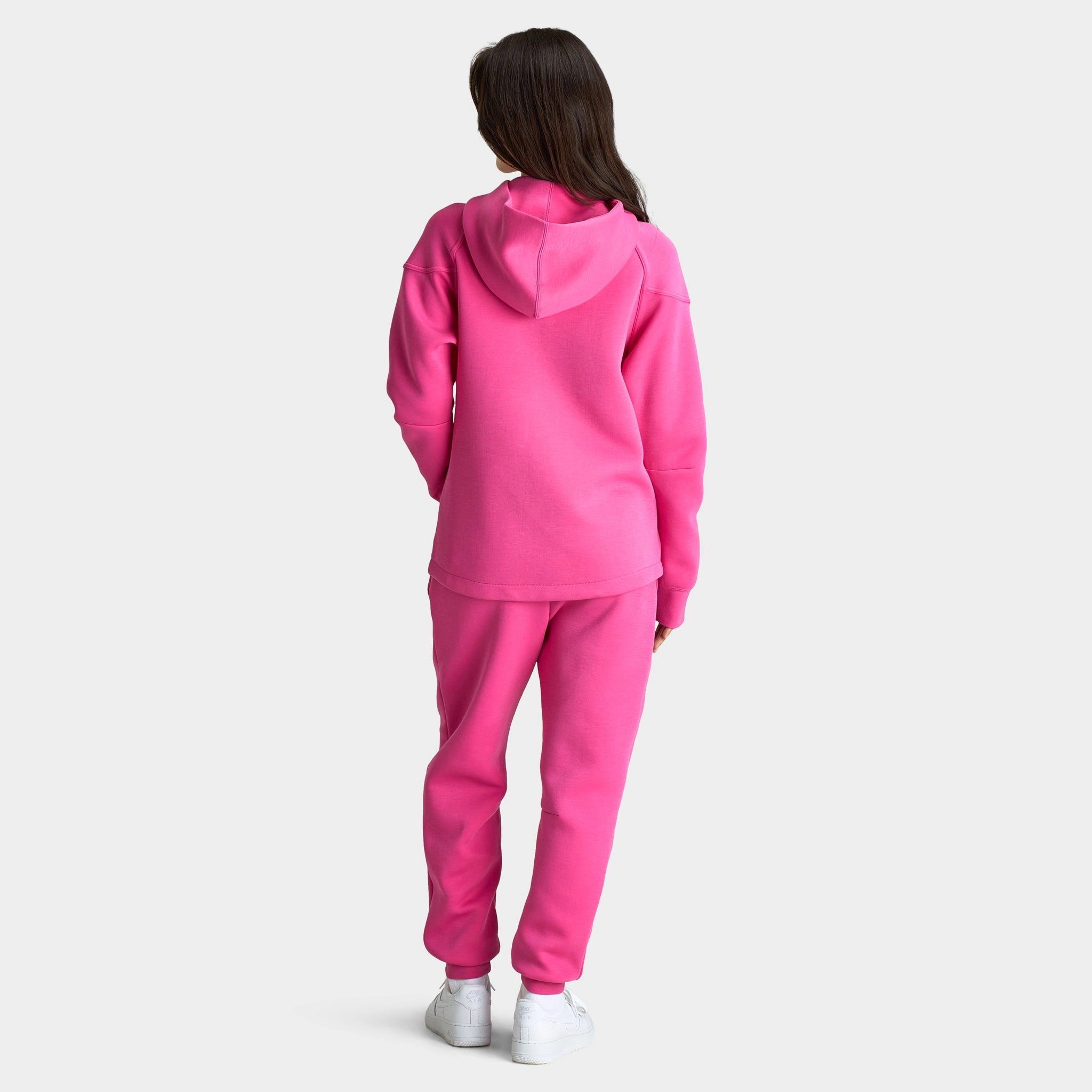 Nike Sportswear Women's Tech Fleece Windrunner Full Zip Alchemy Pink / Black