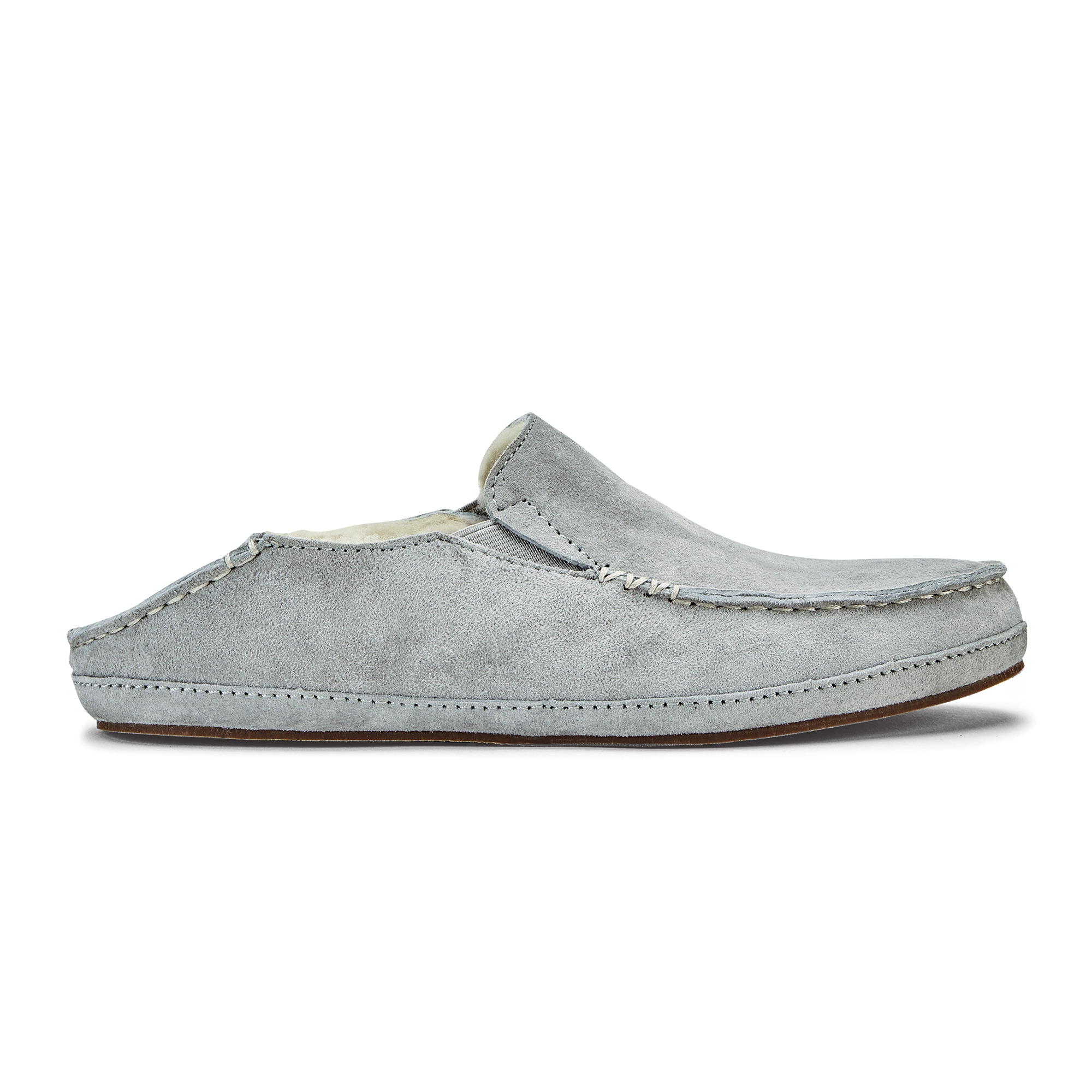 Nohea Slipper - Pale Grey