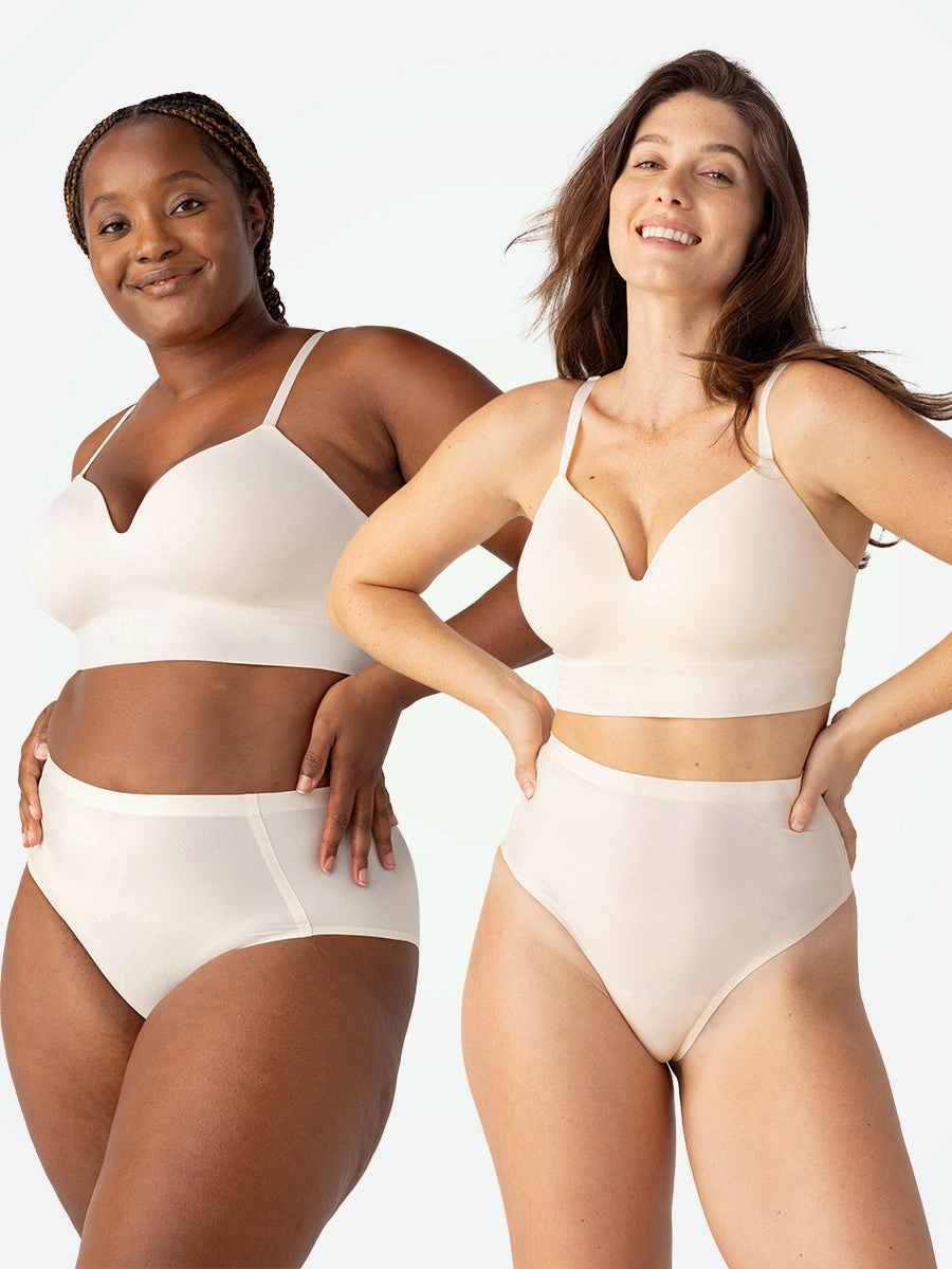 Offer: Truekind® 2-Pack Supportive Comfort Wireless Shaping Bra - 58 percent OFF