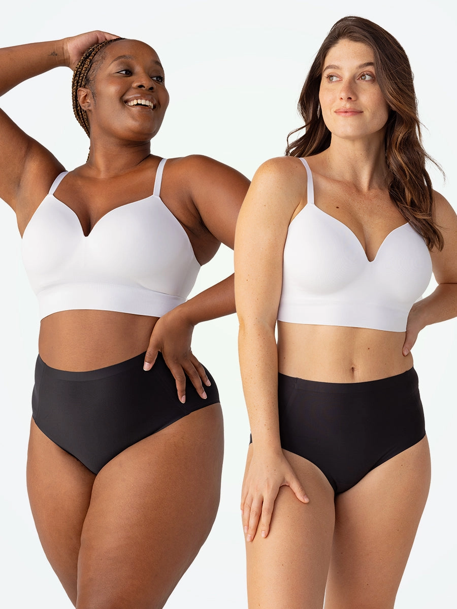 Offer: Truekind® 2-Pack Supportive Comfort Wireless Shaping Bra - 60 percent OFF