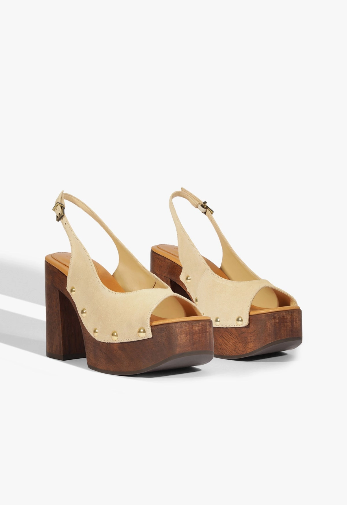 Rose Sling Platform Sandal