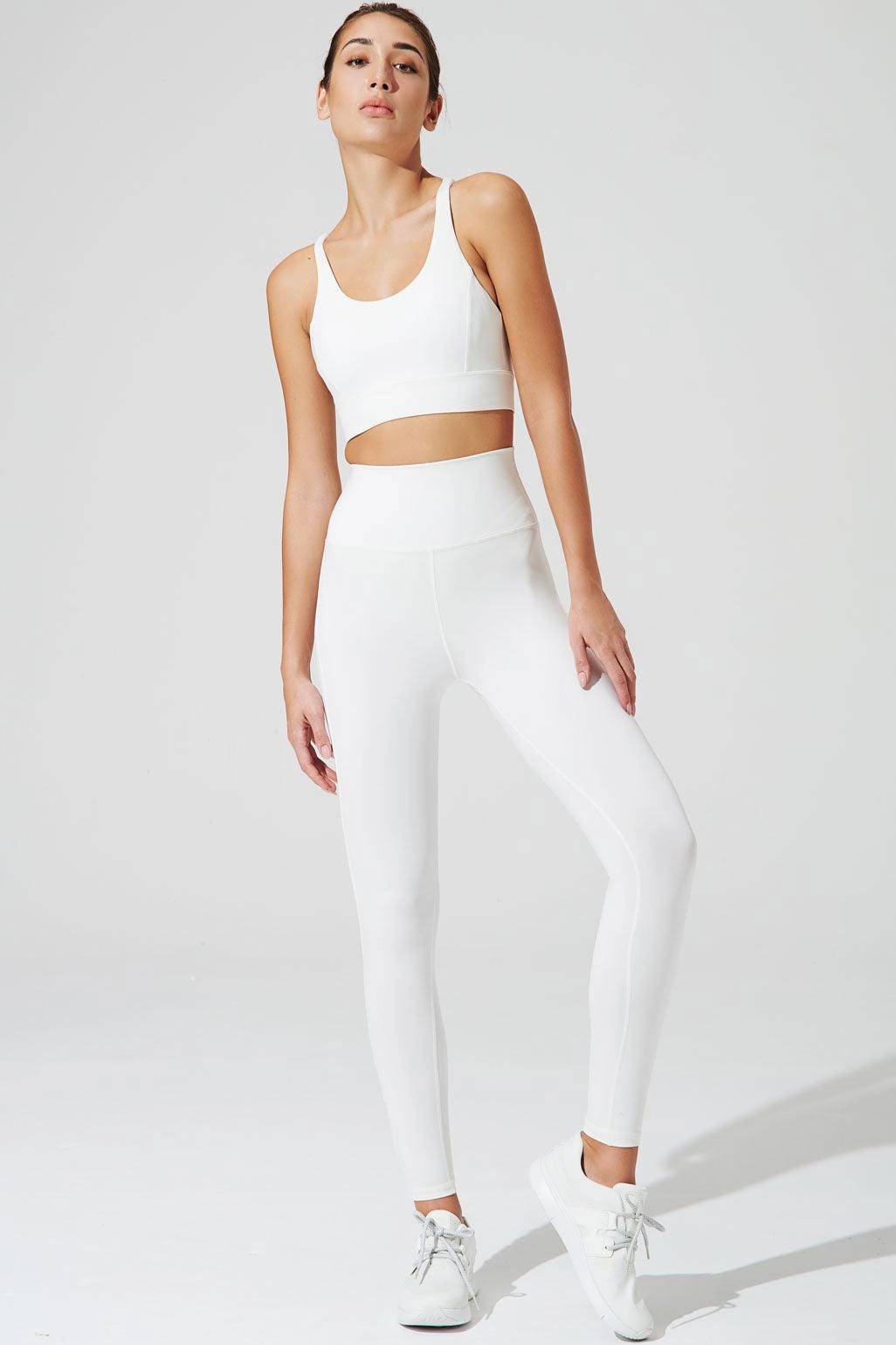 S'Angria 7/8 High Waist Legging - White