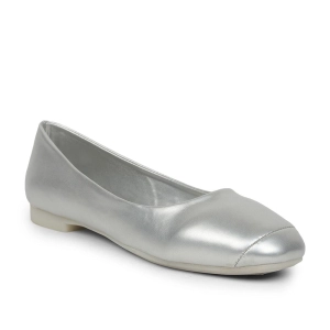 Senorita Fashion (Silver) Ballerina Shoes For Ladies GIF-249 By Liberty