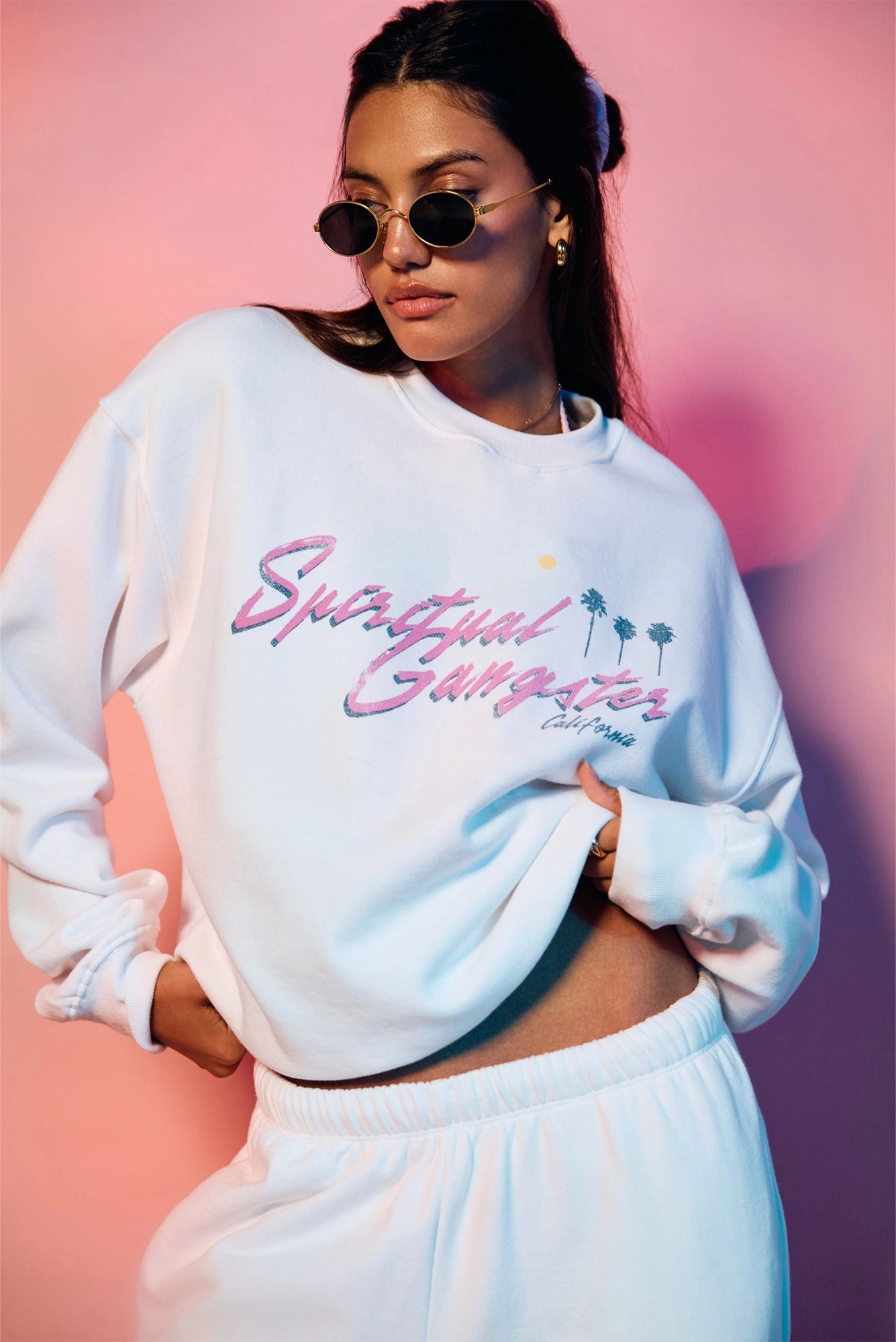 SG Palm La Brea Crew Sweatshirt