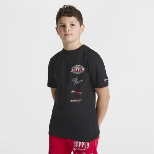 Supply & Demand Junior Boys' Targon T-shirt / Black