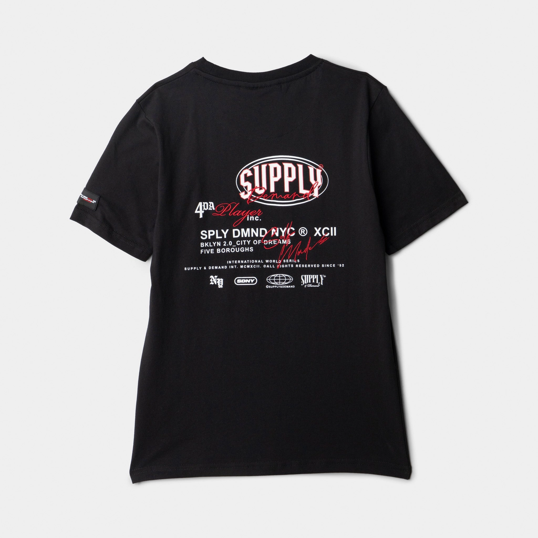 Supply & Demand Junior Boys' Targon T-shirt / Black