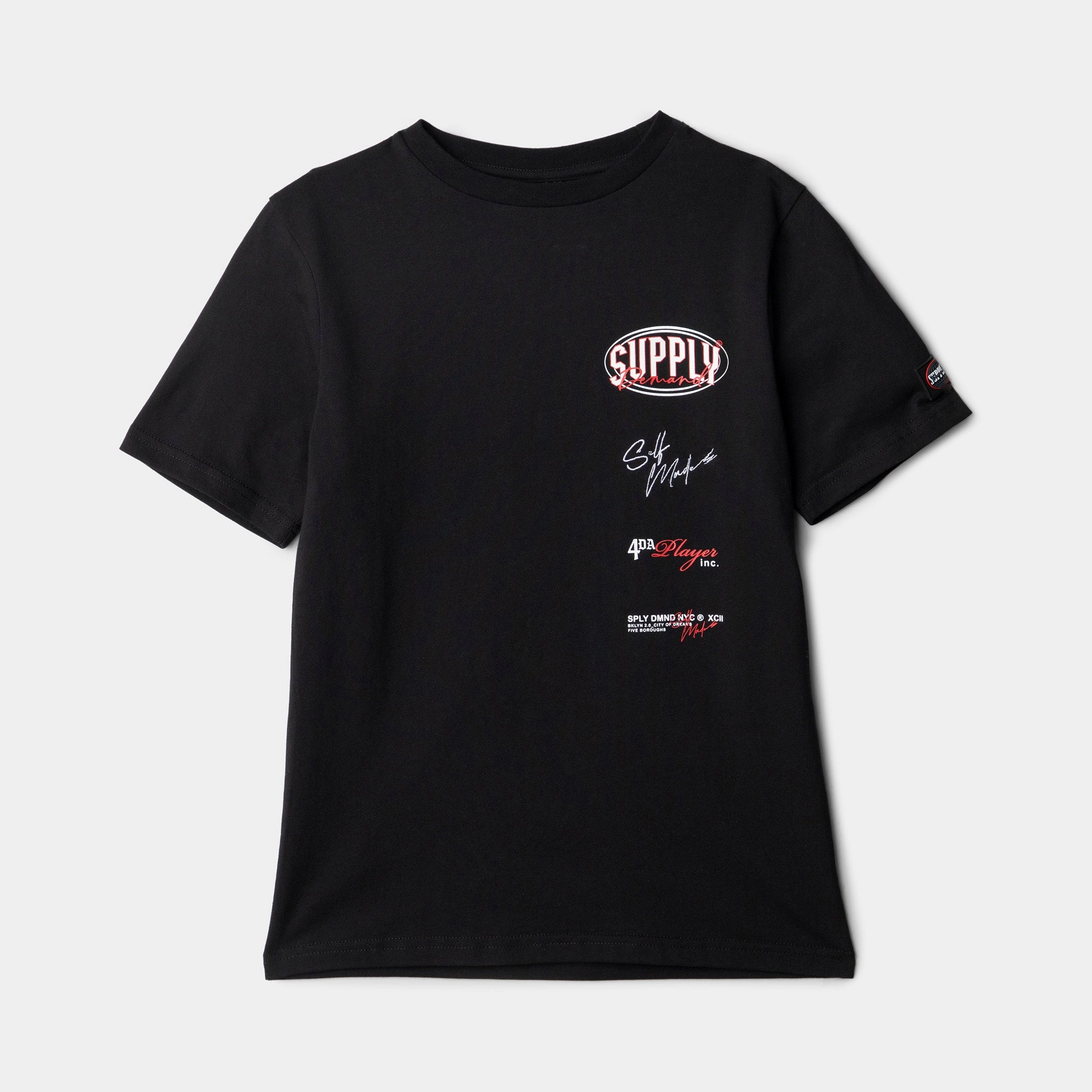 Supply & Demand Junior Boys' Targon T-shirt / Black