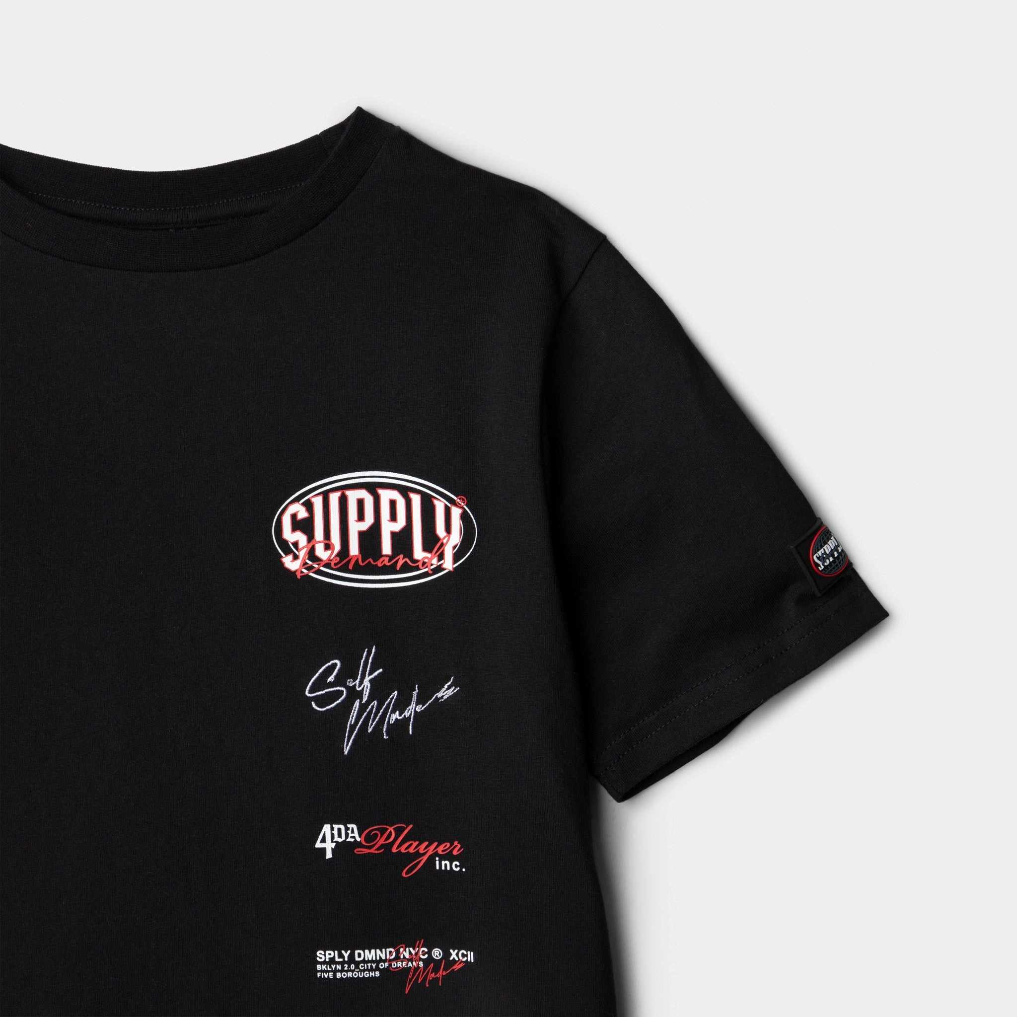 Supply & Demand Junior Boys' Targon T-shirt / Black