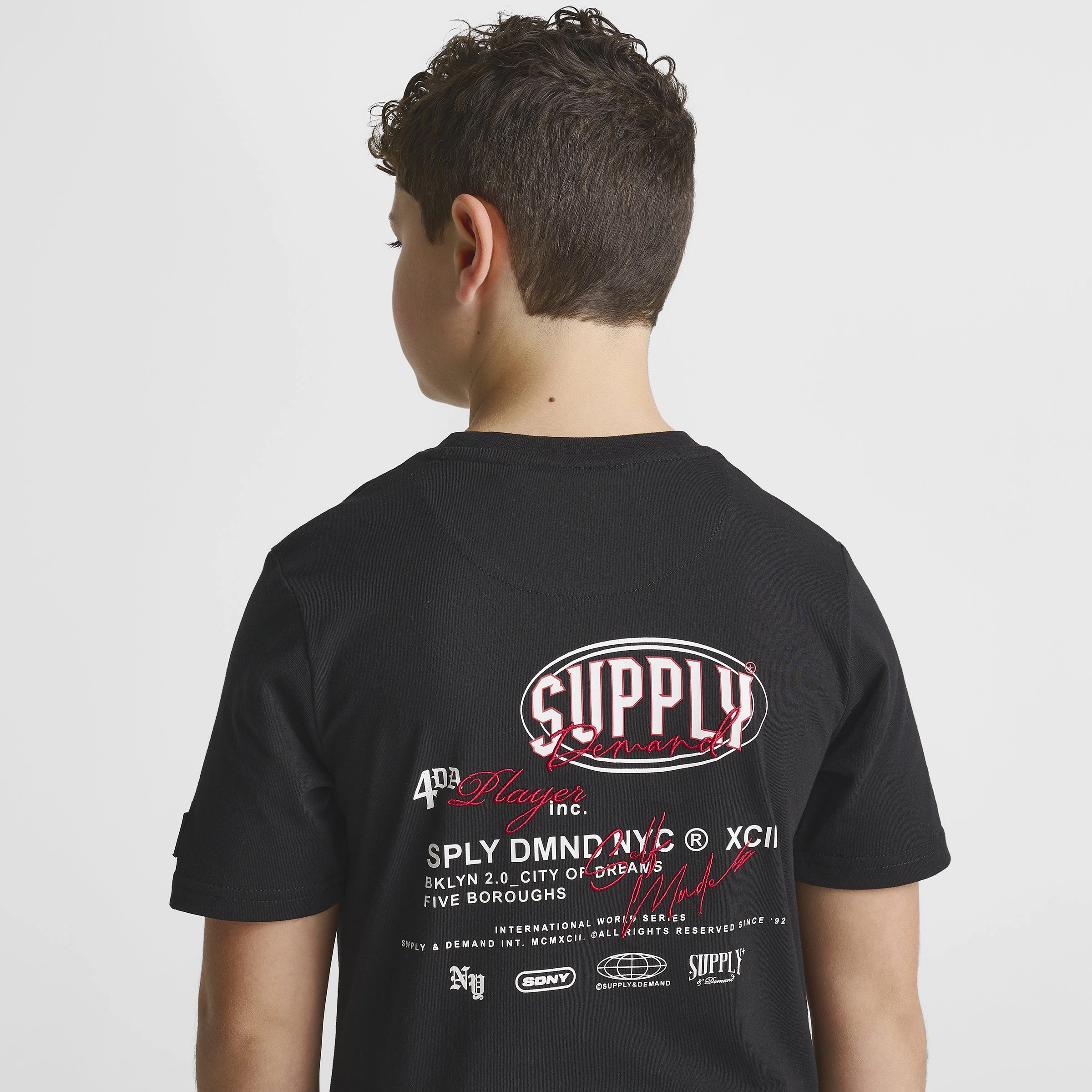 Supply & Demand Junior Boys' Targon T-shirt / Black