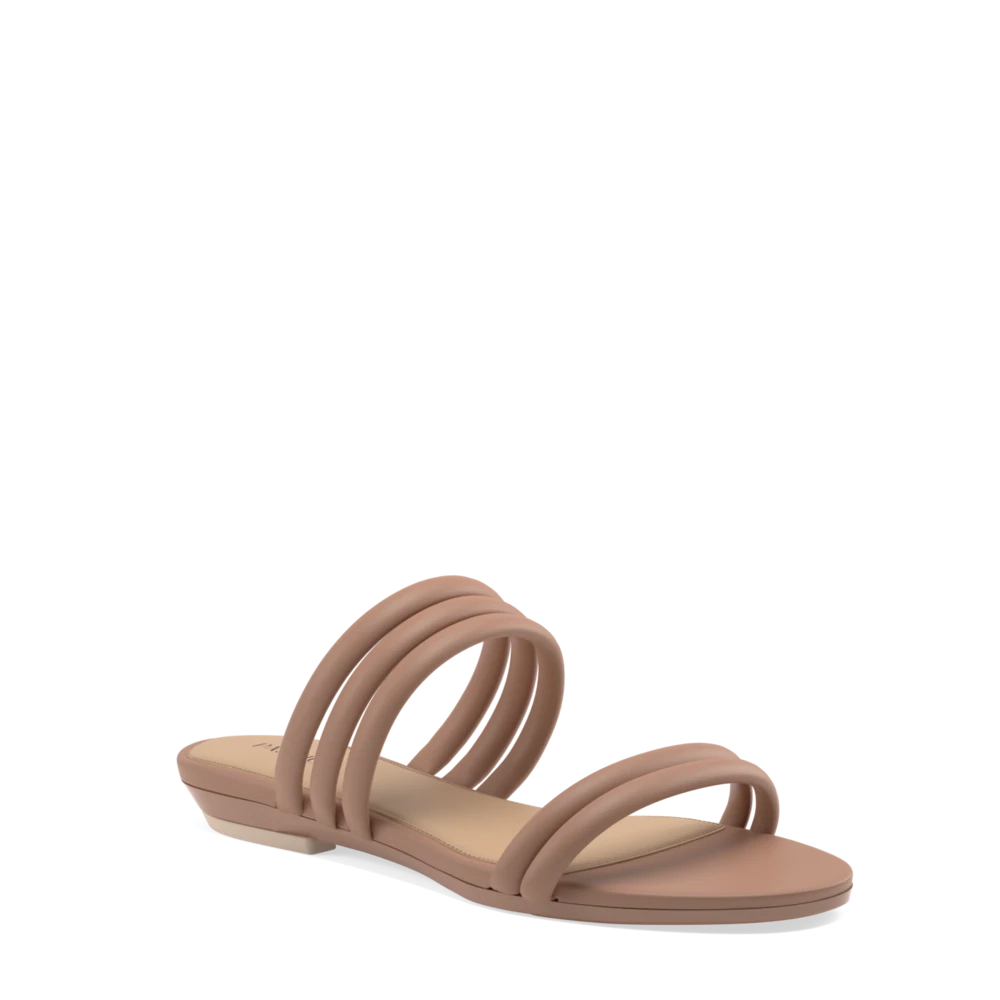 The Slide - Latte Vegan Leather Rope 4 Block