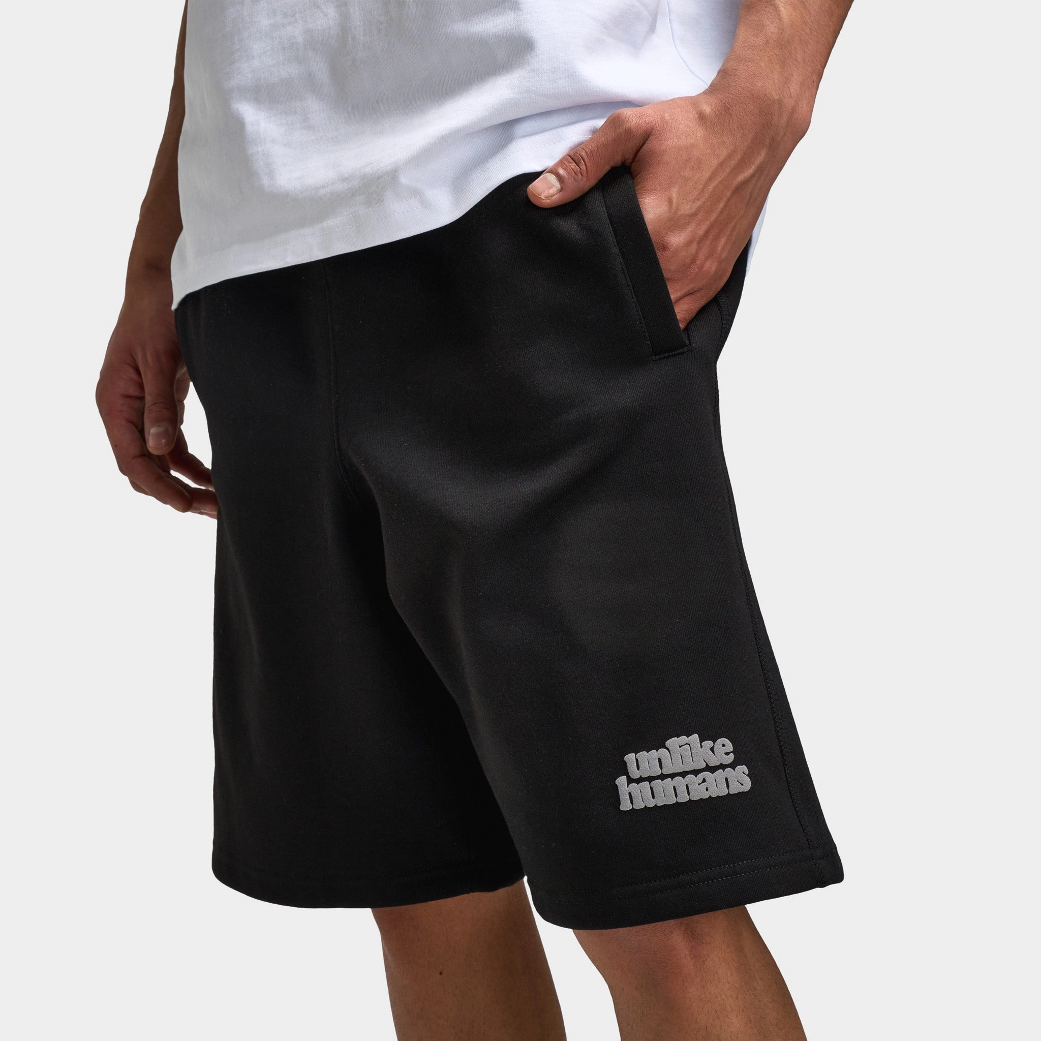 Unlike Humans Bubble Short / Black
