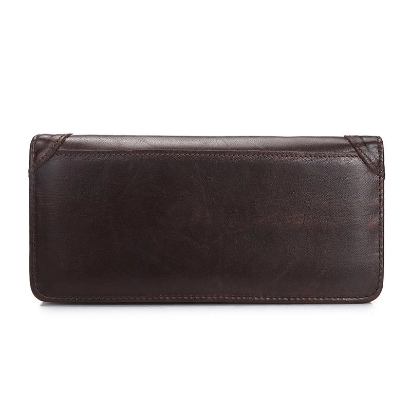 West Louis™ Casual Leather Long Wallet