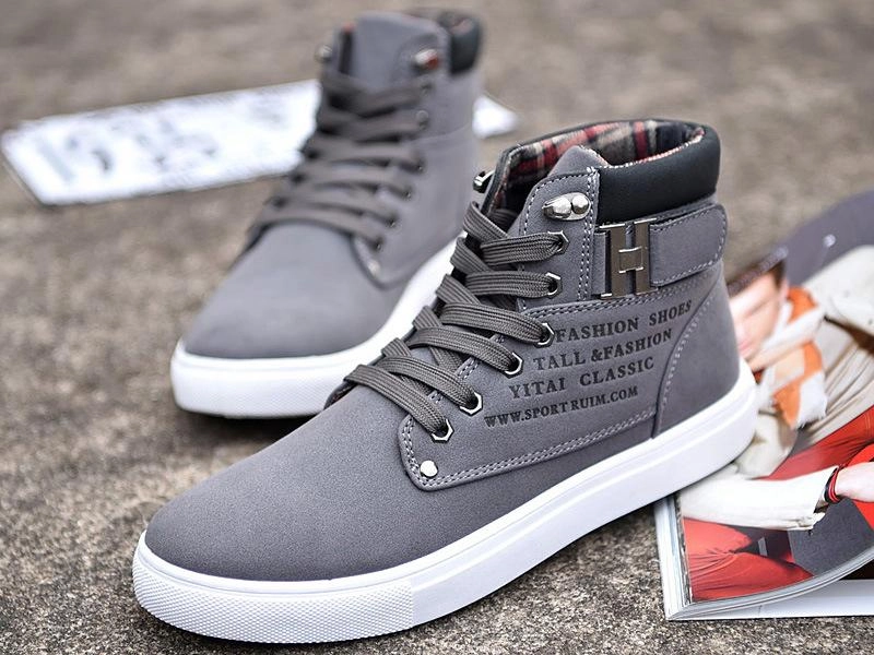 West Louis™ Hot High Top Fashion Warm Shoes
