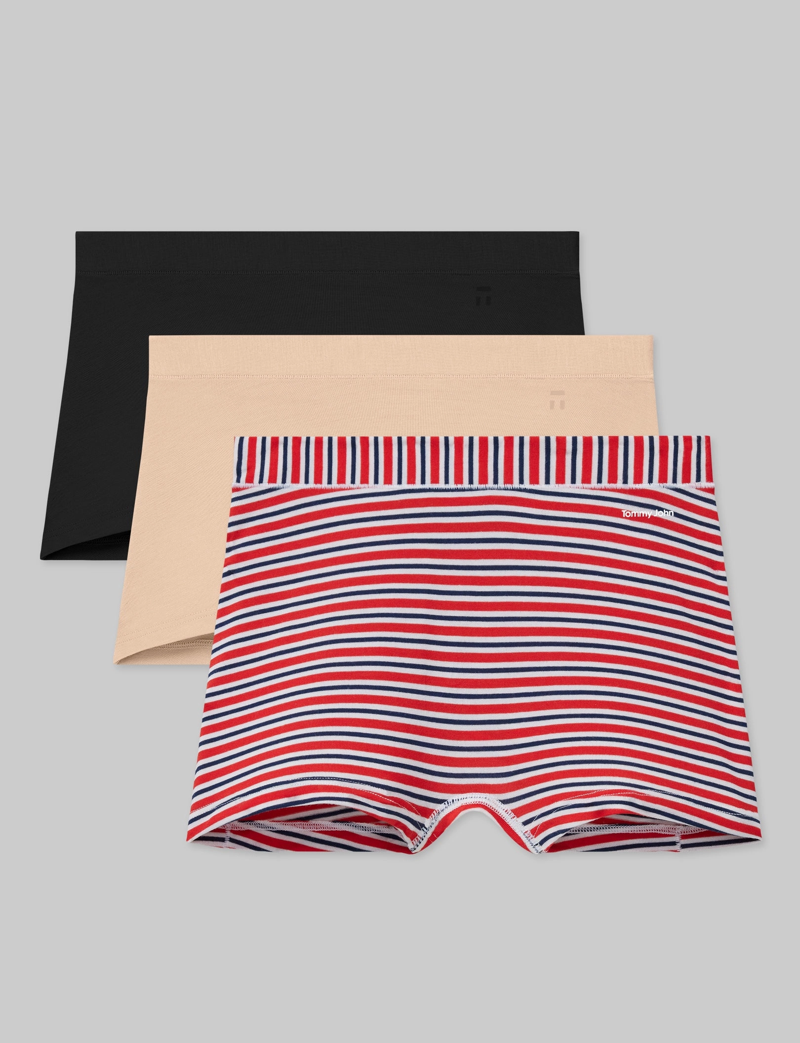 Women's Second Skin Boyshort (3-Pack)